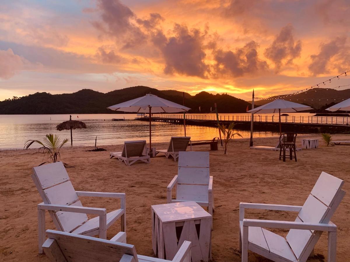 Pangulatan Beach Resort El Nido Exterior foto