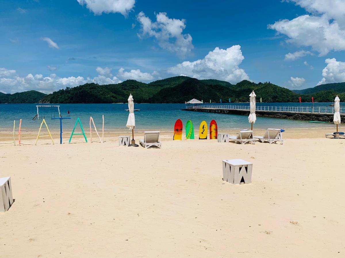 Pangulatan Beach Resort El Nido Exterior foto